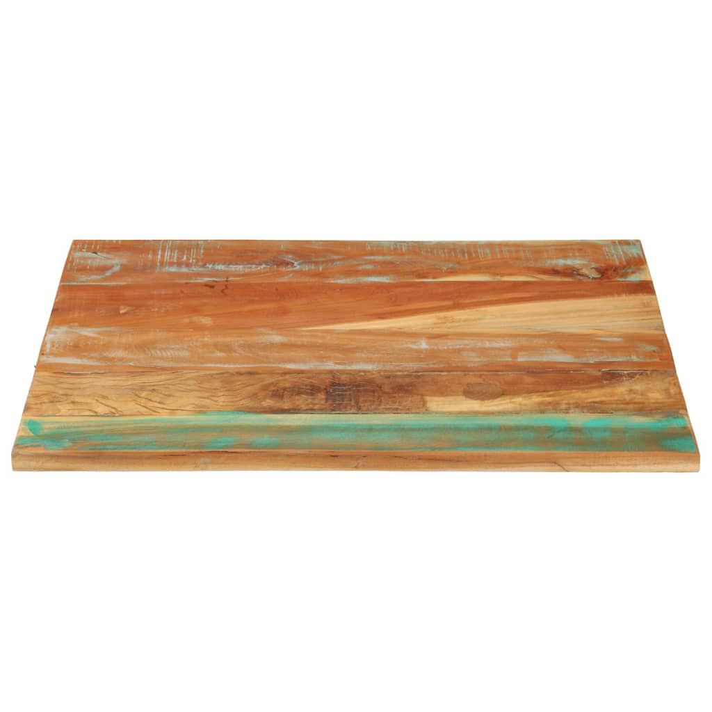 vidaXL Rectangular Table Top 70x80 cm 25-27 mm Solid Reclaimed Wood
