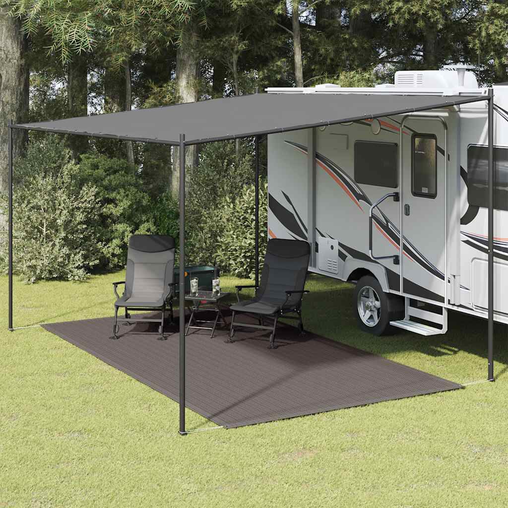 vidaXL Tent Carpet 250x400 cm Anthracite