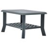 vidaXL Coffee Table Green 90x60x46 cm Plastic
