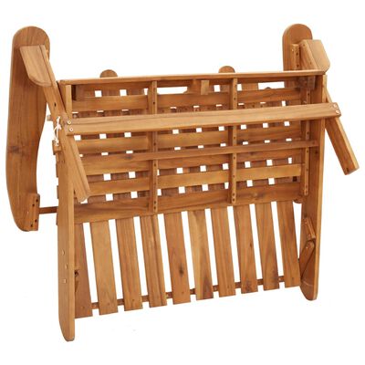 vidaXL 4 Piece Adirondack Garden Lounge Set Solid Wood Acacia, brown vidaXL 4 Piece Adirondack Garden Lounge Set Solid Wood Acacia
