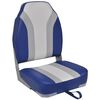 vidaXL Foldable Boat Chairs 2 pcs High Backrest