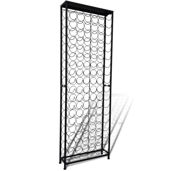vidaXL Wine Rack for 108 Bottles Metal