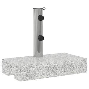 vidaXL Parasol Base Granite Rectangular 25 kg