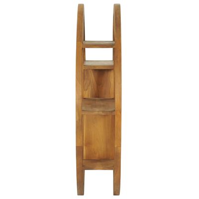 vidaXL Yin Yang Wall Shelf 80x17.5x80 cm Solid Teak Wood,  vidaXL Yin Yang Wall Shelf 80x17.5x80 cm Solid Teak Wood