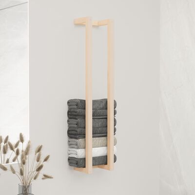 vidaXL Towel Rack 23x18x110 cm Solid Wood Pine,  vidaXL Towel Rack 23x18x110 cm Solid Wood Pine