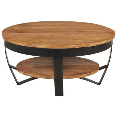 vidaXL Coffee Table 65x65x32 cm Solid Acacia Wood,  vidaXL Coffee Table 65x65x32 cm Solid Acacia Wood