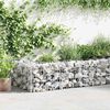 vidaXL Gabion Basket Galvanised Steel 300x30x50 cm