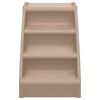 vidaXL Folding Dog Stairs Brown 62x40x49.5 cm