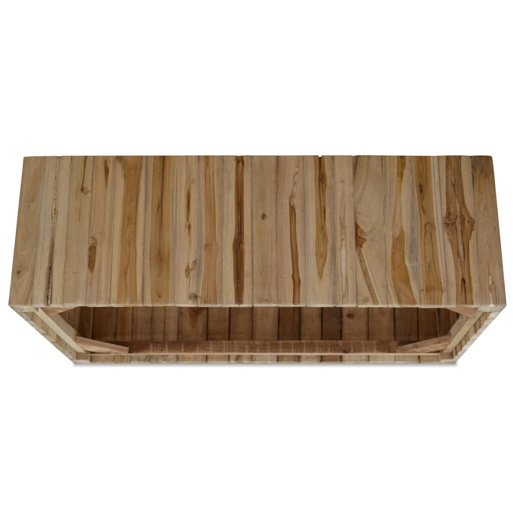 vidaXL Coffee Table Genuine Teak 90x50x30 cm