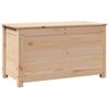 vidaXL Storage Box 80x40x45.5 cm Solid Wood Pine