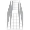vidaXL Gabion Raised Bed Galvanised Steel 360x50x50 cm