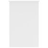 vidaXL Desk White 100x50x76 cm Engineered Wood