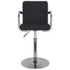 vidaXL Dining Chair Black Fabric