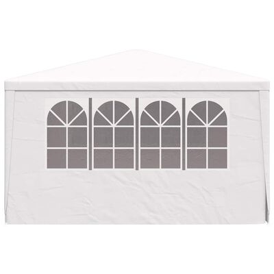 vidaXL Professional Party Tent with Side Walls 4x4 m White 90 g/m?, white vidaXL Professional Party Tent with Side Walls 4x4 m White 90 g/m?
