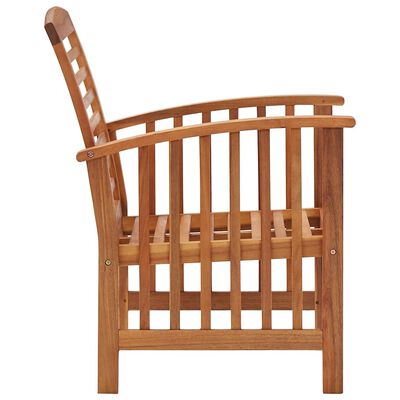 vidaXL Garden Chairs 2 pcs Solid Acacia Wood,  vidaXL Garden Chairs 2 pcs Solid Acacia Wood