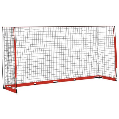 vidaXL Soccer Goal 366.5x91x183 cm Steel,  vidaXL Soccer Goal 366.5x91x183 cm Steel