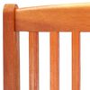 vidaXL 7 Piece Folding Outdoor Dining Set Solid Eucalyptus Wood