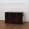 vidaXL Vintage Treasure Chest Wood 66x38x40 cm