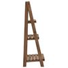 vidaXL 3-Tier Plant Stand with Blackboard 40x30x90 cm Solid Fir Wood