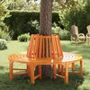 vidaXL Tree Bench Ø 160 cm Wood