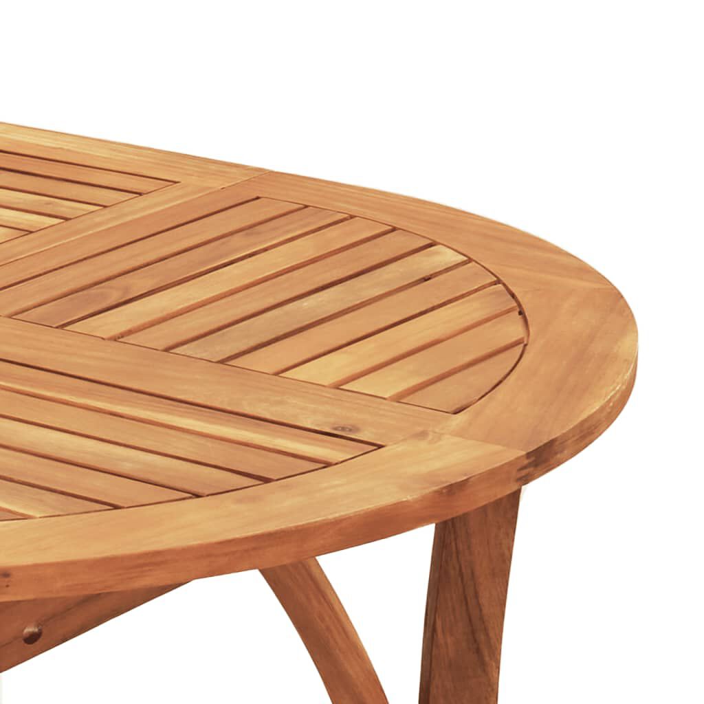 vidaXL 5 Piece Garden Dining Set Solid Wood Acacia