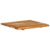vidaXL Bathroom Vanity Top Solid Acacia Wood 58x52x2.5 cm