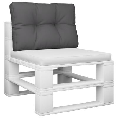 vidaXL Pallet Cushion Anthracite 50x40x12 cm Fabric, anthracite vidaXL Pallet Cushion Anthracite 50x40x12 cm Fabric