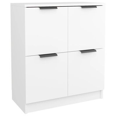 vidaXL Sideboard White 60x30x70 cm Engineered Wood, white vidaXL Sideboard White 60x30x70 cm Engineered Wood
