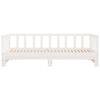 vidaXL Pull-out Day Bed without Mattress White 2x(90x200)cm