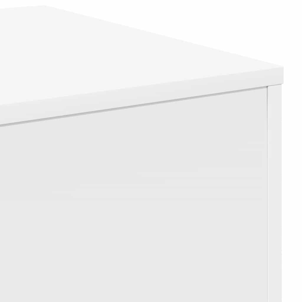 vidaXL Side Tables 3 pcs White Engineered Wood