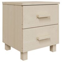 vidaXL Bedside Cabinet HAMAR Honey Brown 40x35x44.5cm Solid Pinewood, honey brown vidaXL Bedside Cabinet HAMAR Honey Brown 40x35x44.5cm Solid Pinewood