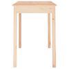 vidaXL Dining Table 110x55x75 cm Solid Wood Pine