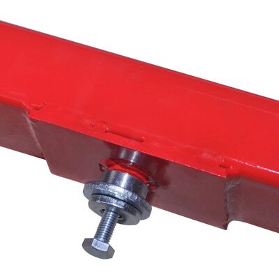 vidaXL Cross Beam Adapter 2 Ton Red,  vidaXL Cross Beam Adapter 2 Ton Red