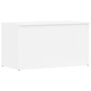 vidaXL Storage Chest White 84x42x46 cm Engineered Wood