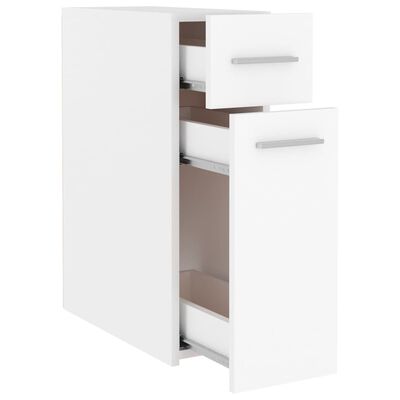 vidaXL Apothecary Cabinet White 20x45.5x60 cm Engineered Wood, white vidaXL Apothecary Cabinet White 20x45.5x60 cm Engineered Wood