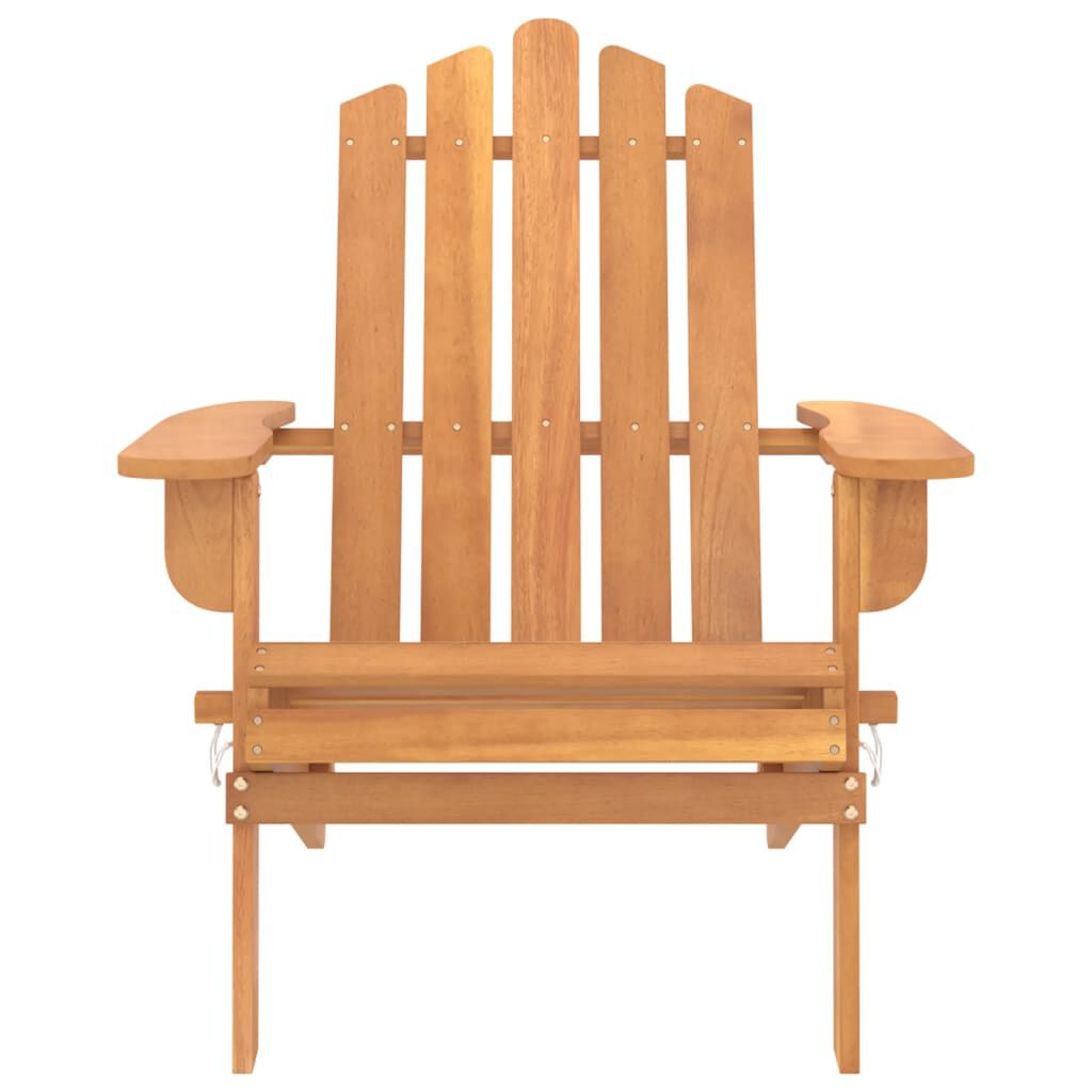 vidaXL Garden Adirondack Chairs 2 pcs Solid Wood Acacia