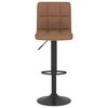 vidaXL Bar Stool Brown Fabric