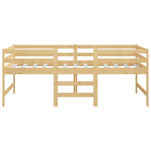 vidaXL Bed Frame without Mattress 90x200 cm Solid Wood Pine