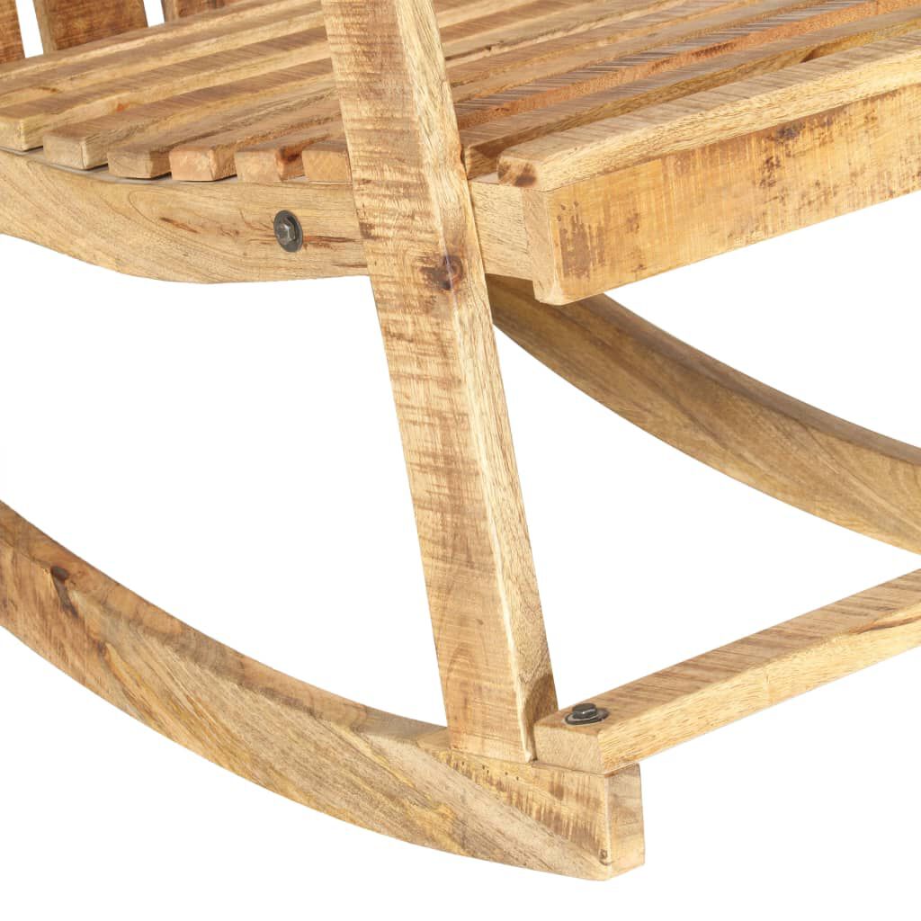 vidaXL Garden Rocking Chair Solid Mango Wood