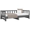 vidaXL Pull-out Day Bed without Mattress Grey 2x(90x200)cm