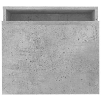 vidaXL Coffee Table Set Concrete Grey 100x48x40 cm Engineered Wood, concrete grey vidaXL Coffee Table Set Concrete Grey 100x48x40 cm Engineered Wood