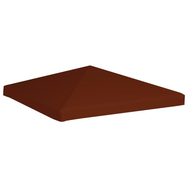 vidaXL Gazebo Top Cover 310 g/m² 3x3 m Terracota