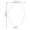 vidaXL Wall Mirror Black 60x50 cm