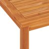 vidaXL 4 Piece Garden Dining Set Solid Wood Teak