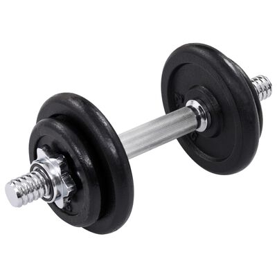 vidaXL 15 Piece Dumbbell set 20 kg Cast Iron,  vidaXL 15 Piece Dumbbell set 20 kg Cast Iron