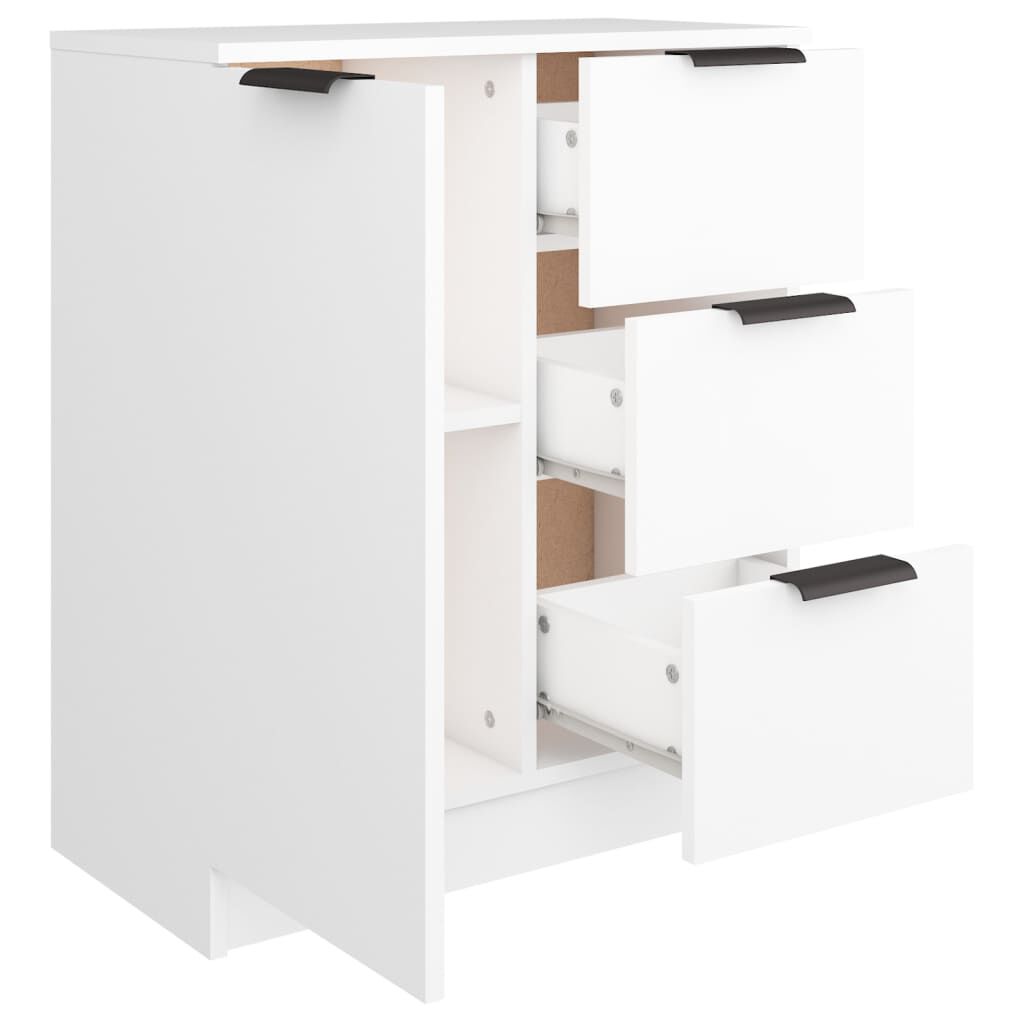 vidaXL Sideboard White Engineered Wood