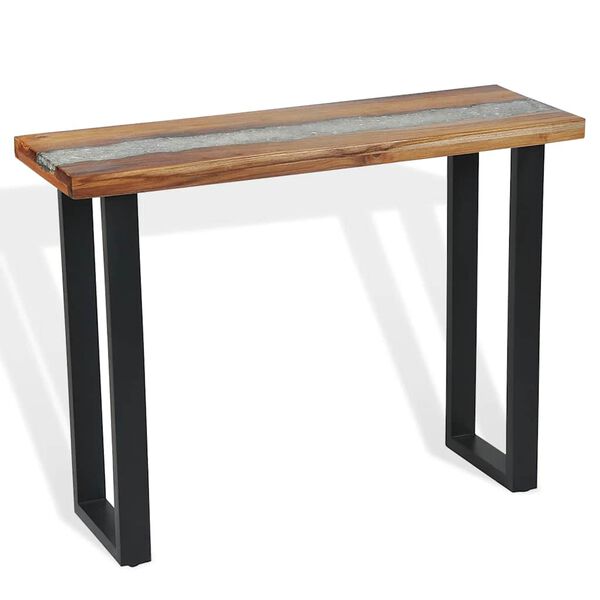 vidaXL Console Table Teak 100x35x75 cm