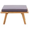 vidaXL 6 Piece Garden Lounge Set Solid Acacia Wood