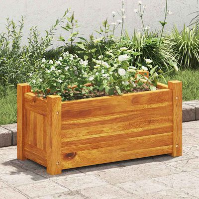 vidaXL Garden Raised Bed Acacia Wood 50x25x25 cm,  vidaXL Garden Raised Bed Acacia Wood 50x25x25 cm