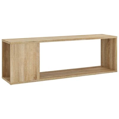 vidaXL TV Cabinet Sonoma Oak 100x24x32 cm Engineered Wood, sonoma oak vidaXL TV Cabinet Sonoma Oak 100x24x32 cm Engineered Wood